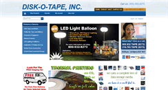 Desktop Screenshot of disk-o-tape.com